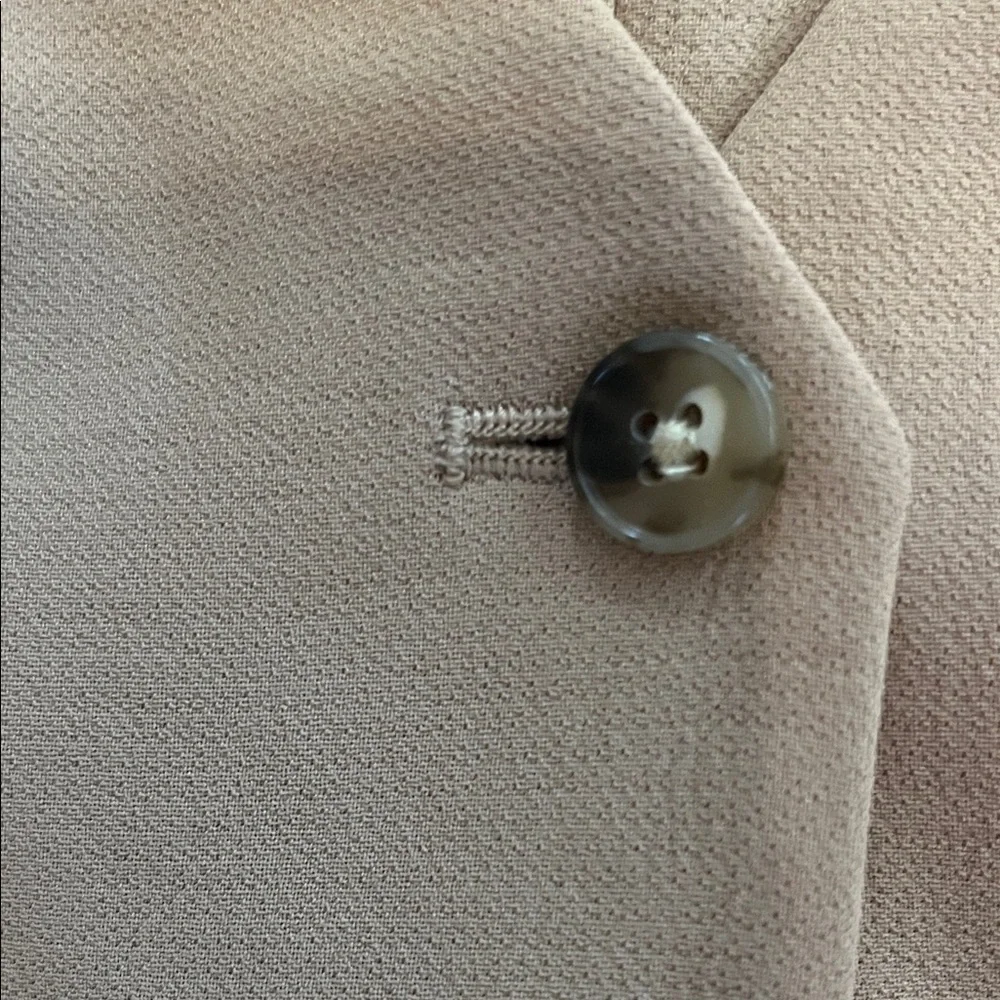 Wilfred Tan Wool Blend Button-Front Vest - Picture 6 of 9